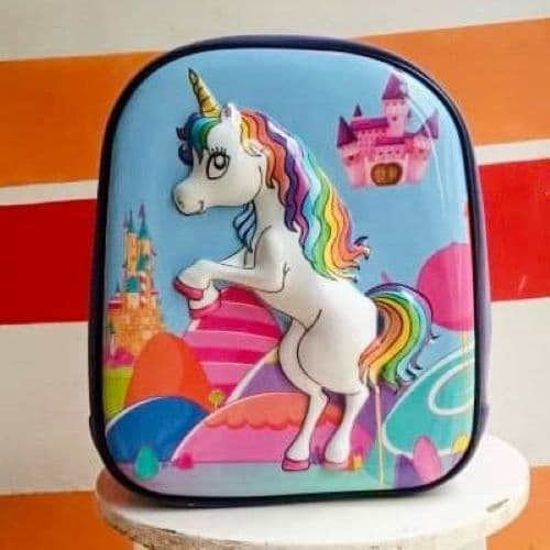 Sacs à dos scolaires Licorne pour enfants de la maternelle avec coque