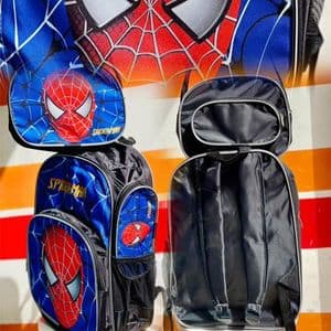 Sacs à dos scolaires Spiderman 3 pcs pour enfants du CI au CE1